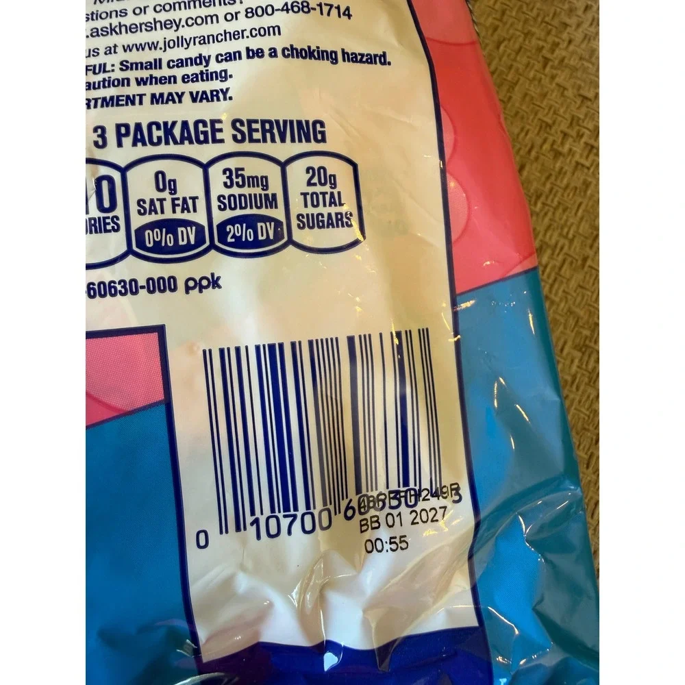 Jolly Rancher Gummies Minis 24 Packs 10.08 oz Original Fruit Flavors Valentine